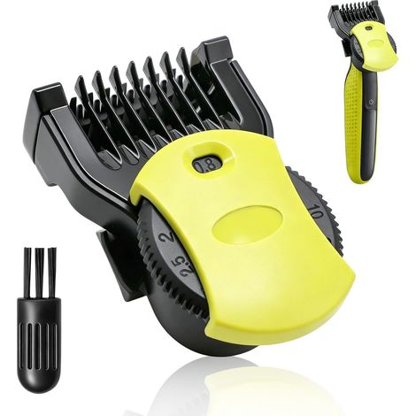 14 in 1 Adjustable Comb for Electric Shaver Face and Body Precise Cutting Guide Shaving Accessory Compatible with Models QP2520 QP2630 QP2734 QP2824, Not Compatible Pro Series (1/5)