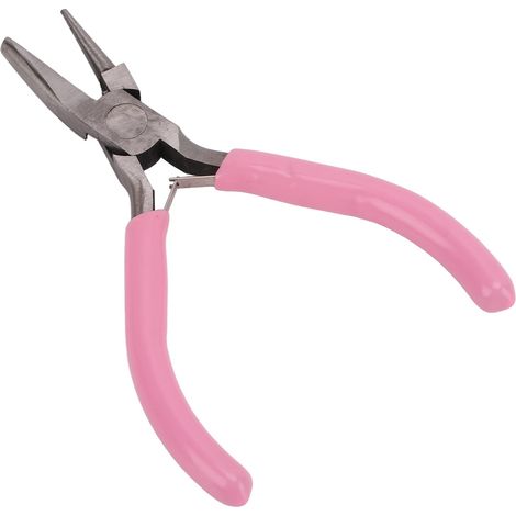 Pince à bijoux robuste, avec poignée antidérapante, large application économie d'efforts, acier au carbone, pince à boucler les fils pour le (1/5)