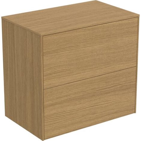 IDEAL STANDARD T4327Y6 Armoire sous-lavabo Conca, 2 tiroirs, (1/2)