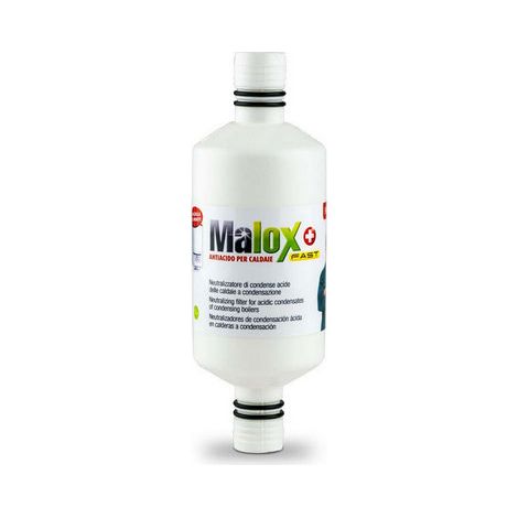 FILTRO NEUTRALIZZATORE CONDENSA ACIDE DELLE CALDAIE MALOX- Att. 20 mm- GEL- pezzi 1