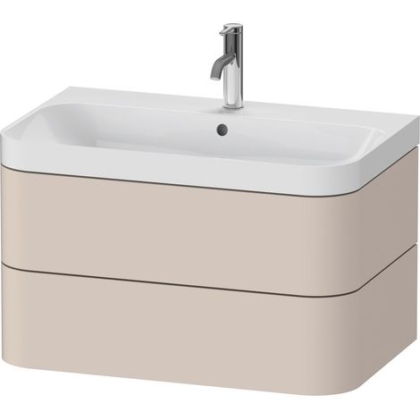 Set c-bonded Duravit Happy D.2 Plus suspendido, 775x490mm, 2