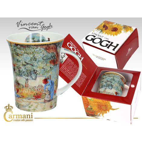 Carmani, tazza in porcellana - VAN Gogh/Primo Passo