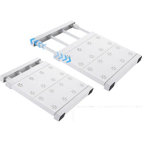 Lot de 2 organisateurs d'étagères pour casier scolaire - Séparateur ajustable et facile à installer pour optimiser l'espace. (1/5)