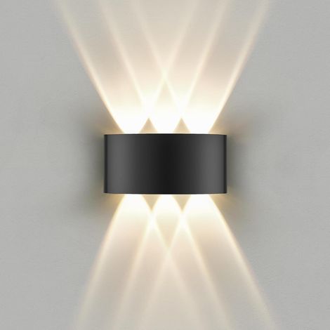 Lampe murale intérieure IP65, lampe murale LED 3000k, lampe murale moderne pour chambre, salon, hôtel, escaliers, allée (1/5)