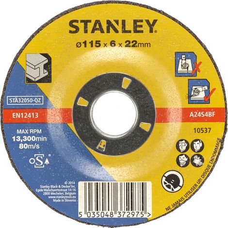 PIRANHA STANLEY STA32050 (X32050) DISCO D 115 SBAVARE- STANLEY- 1,0 pz