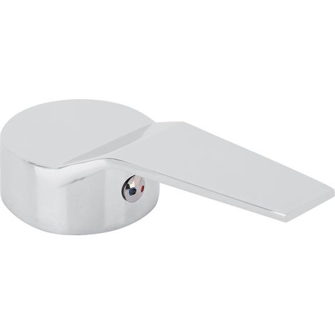 Poignée de robinet de salle de bain en alliage de zinc pour WC et lavabo, compatible avec un obturateur de 40 mm.