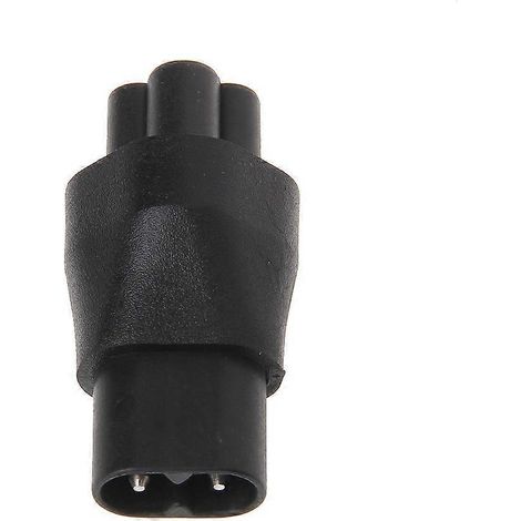 IEC 320 C5 3-polige Buchse auf C8 2-poligen Stecker Konverter-Netzteiladapter
