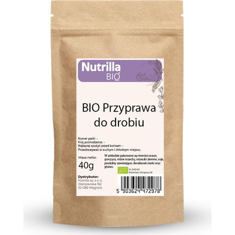 Condimento orgánico para aves de corral 40 g