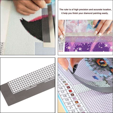 Perceuse à Strass pour Broderie Diamant, Outil de Placement de Cristaux en Acier Inoxydable (1/3)