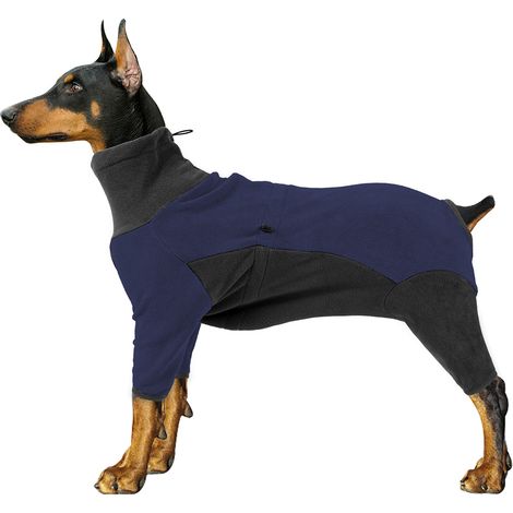 Combinaison d'hiver pour chien, vêtements en coton pour quatre pattes, imperméables et chauds pour animaux de compagnie (1/5)
