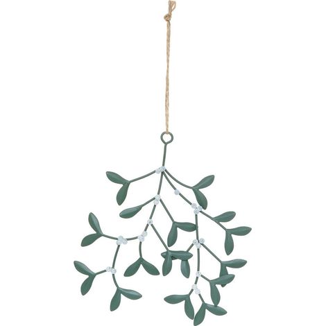 SDN MUÉRDAGO DE METAL 14CM - Feeric lights & christmas (1/2)