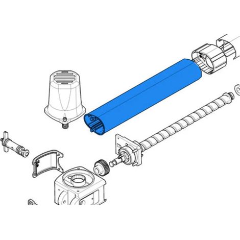 CAME Carter Posteriore / Stelo Motoriduttore Posteriore Krono 3 – Cod. 119RID175 (1/3)