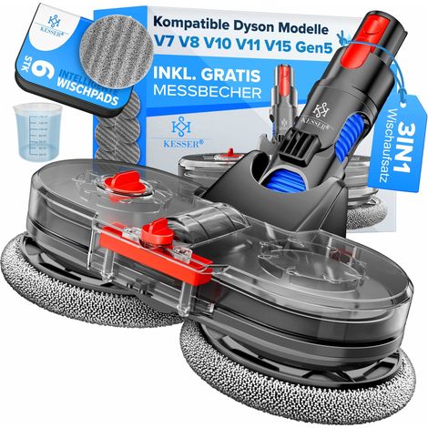 KESSER® Wischaufsatz für Dyson, mit Wassertank - Anthrazit / Anthrazit (1/5)