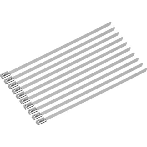 Sealey CTSS150 Stainless Steel Cable Tie 150mm x 4.6mm - Pack of 100