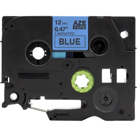 AZe-531 per Brother 12mm nero su blu (1/5)