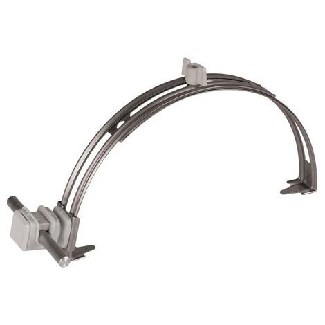 DEHN 204109 - SOPORTE AJUSTABLE TEJA CURVA 16MM NIRO V2A GRIS