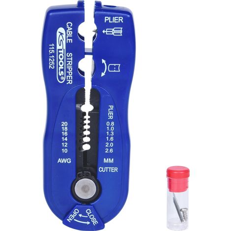 KS Tools Multifunktions-Abisolierwerkzeug, 0,8-2,6 mm (1/5)