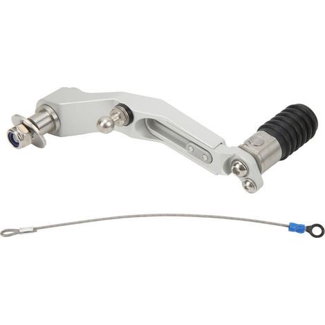 Levier de changement de vitesse réglable pour moto, pédale de changement de vitesse pliable pour F900R F900XR 2020 – 2022 argent-Crezuo
