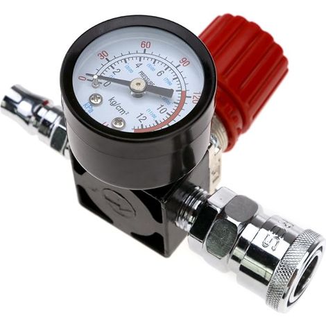 Régulateur de pression avec compresseur d air et valve de contrôle 6 mm 240 V 12 bars (1/5)