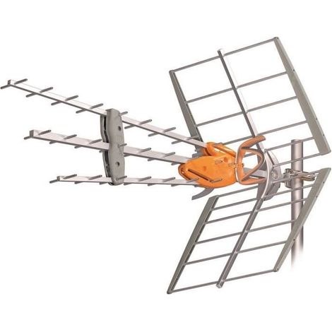 Antenne UHF - Televes - 149942 - BOSS Tech - Aluminium inoxydable - Réception TV