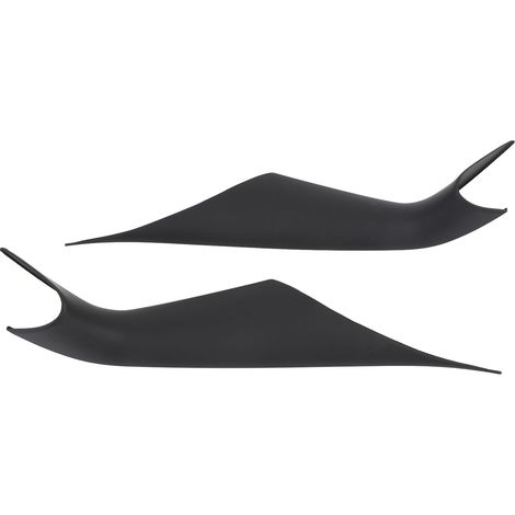 Paire de couvercles de poignée de porte intérieure, côté gauche droit, noir mat, pour série 5 G30 G31 2017 – 2022 (1/5)