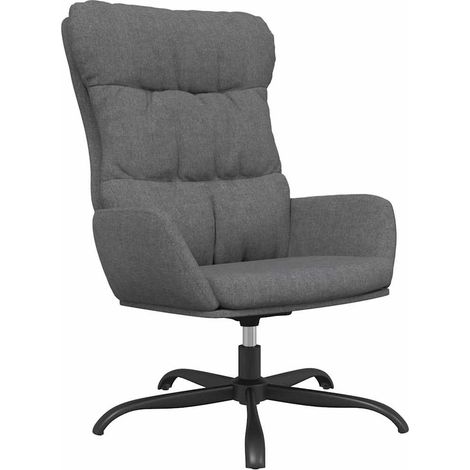 Maison Exclusive - Relaxsessel Hellgrau Stoff (1/5)