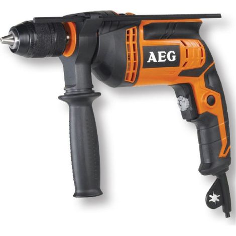 Trade Shop - AEG SBE 600R 600W Hammerbohrer 13mm METAL HAND DRILL -