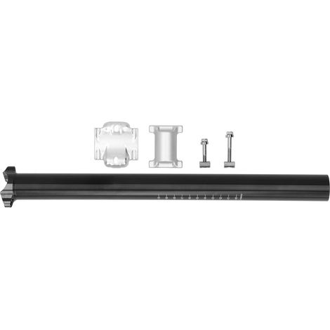 GUB GS Selle Aluminium Alliage Accessoires Vélo Tige de Selle Ultralégère VTT Route 31.6mm (1/5)
