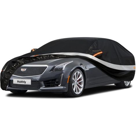 Autoabdeckung wasserdicht für Cadillac CTS (2014-2020) 10 Lagen Vollgarage mit Wetterschutz (1/5)