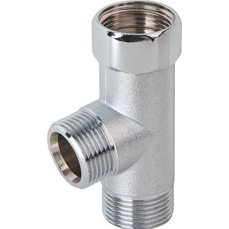 Ecrou tournant fem 3/4" x 2 male 3/4" laiton chromé