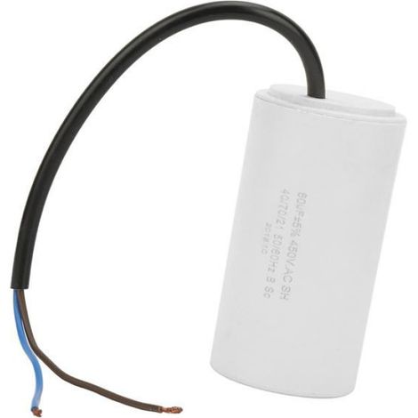 Condensateur Cbb60 - 450 V - 60 µF - Pour Moteur Électrique Domestique - 1 Pièce (1/5)