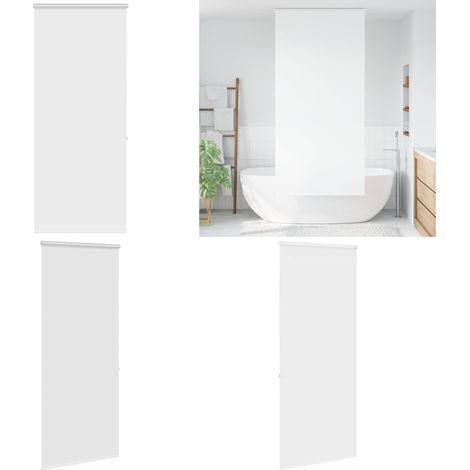 vidaXL Store enrouleur de douche avec cassette largeur du tissu 86 cm (1/5)