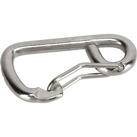 Mousqueton - Acier Inoxydable 316 - Pour Plongée Et Équipement Nautique - 1 Pièce (1/5)