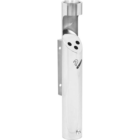 Posacenere da Parete in Acciaio Inox vidaXL