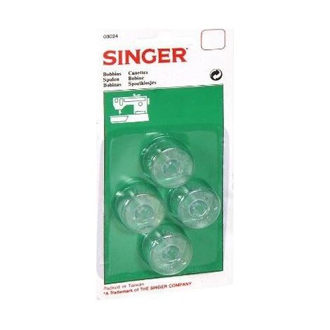 Accessoire machine à coudre Singer Set de 4 canettes hautes