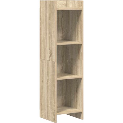 vidaXL Libreria Rovere Sonoma 30 x 30 x 111 cm Legno (1/4)