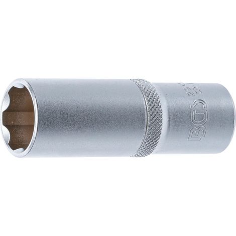 Llave de vaso Super Lock, larga  entrada 12,5 mm (1/2")  19 mm (1/3)