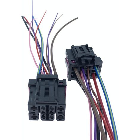 Applicable to Audi A6L, Q5, A4L, Octavia, Tiguan, Sagitar, Magotan, Superb electric seat heating switch plug (1/4)