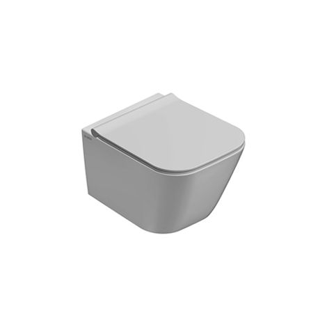 WC Globo Stone Mini 45cm Sospeso Senza Brida Profondità Ridotta