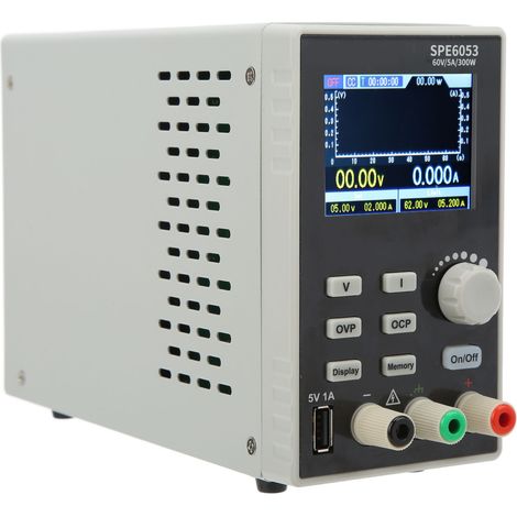 Einkanal-Gleichstromnetzteil 150–300 W, digitale Stromquelle für Handy- und Laptop-Reparaturen, EU-Stecker 200–240 V, SPE3051 (1/5)