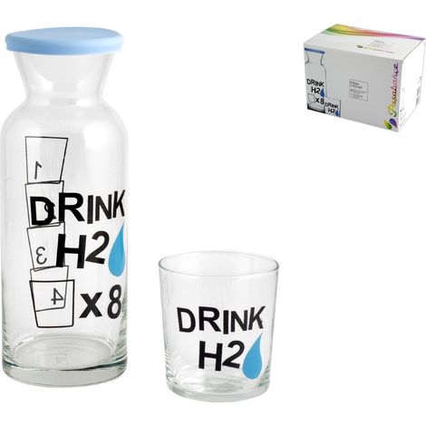 PASABAHCE SET 7pz VTR BIB Drink H2o-1077573 (1/3)