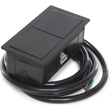 Versahit MoNo B - 2 X Usb Caricabatterie 5V - Nero CompagNo