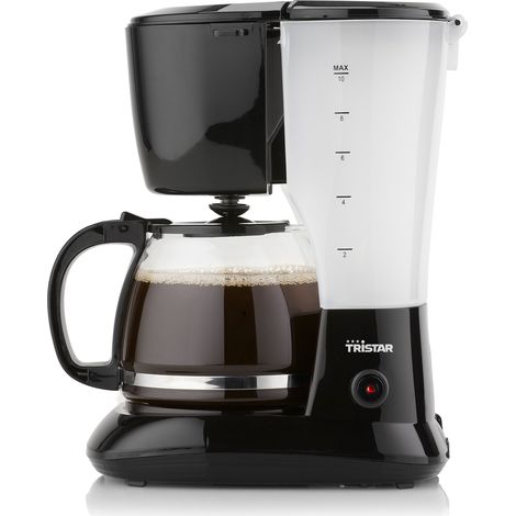 Kaffeemaschine Schwarz 12 Tassen 1,25 Ltr. Glaskanne, Warmhaltefunktion (1/5)