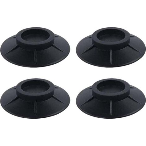 tapis anti vibration machine a laver 4 pièces anti vibration machine a laver - empêcher le lave-linge de bouger - patin anti vibration lave linge pour machines à laver et sèche-linge