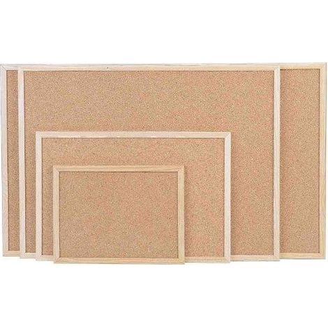 magnetoplan Panel de corcho 100 x 60 cm marco de madera