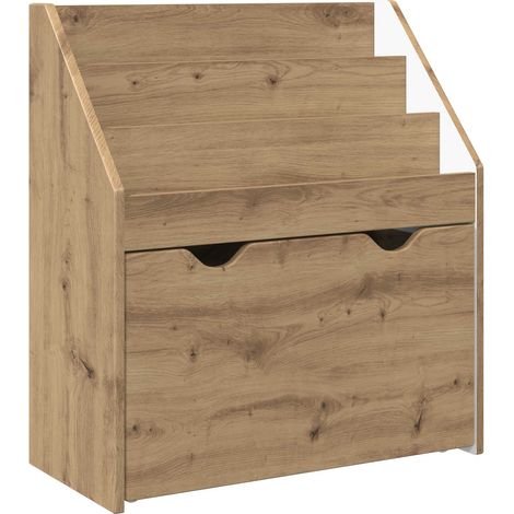 Maison Exclusive - Libreria per Bambini Rovere artigianale 60 x 29,5 x 69 cm