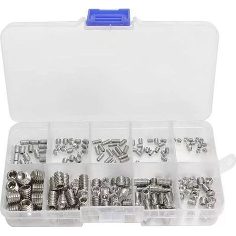 200 inserts filetés autotaraudeurs, vis à insert fileté en acier inoxydable, écrous à insert fileté autotaraudeurs M3 M4 M5 M6 M8 pour réparation hélicoïdale (1/5)