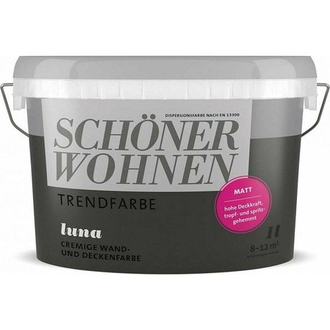 SW Trend Wandfarbe matt 1,0L Luna 7502