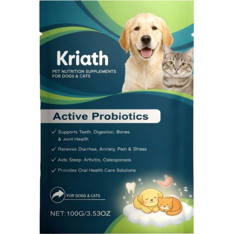 compléments nutritionnels pour animaux de compagnieComplément alimentaire pour chats et chiens au goût doux de poulet (1/4)