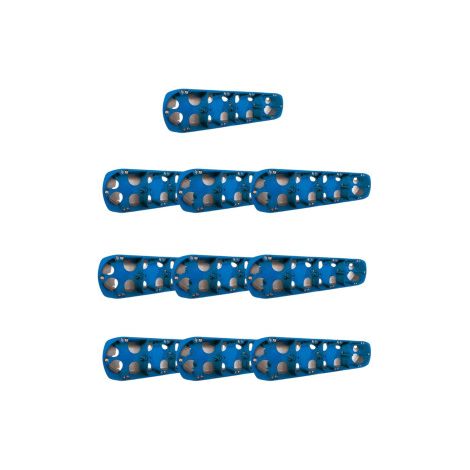 SIB - LOT de 10 Bou00eetes 4 postes BBC entraxe 71 mm P50mm - Ru00e9f. : 34972x10 (1/3)